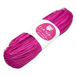 Rainbow Coloured Raffia 25g Hot Pink_2